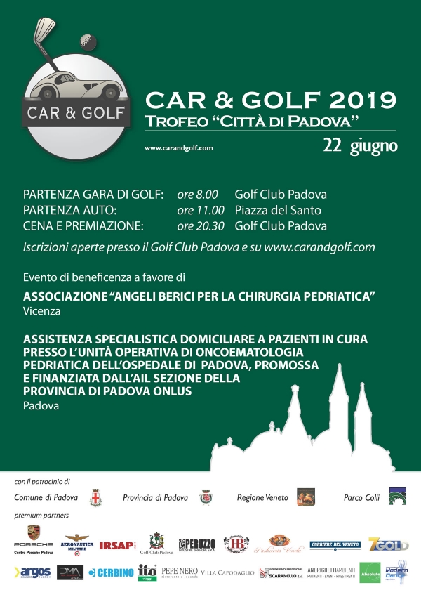 Car&amp;Golf 2019 XVIII Edizione